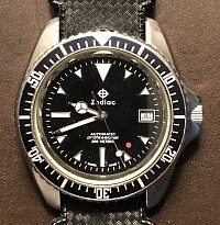 Zodiac Red Dot Automatic Diver Watch